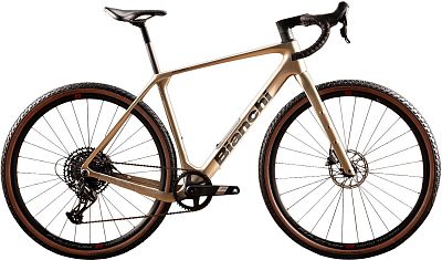 Превью Карбоновый велосипед Велосипед BIANCHI Arcadex Comp GRX 610/822 1x12sp (2025)